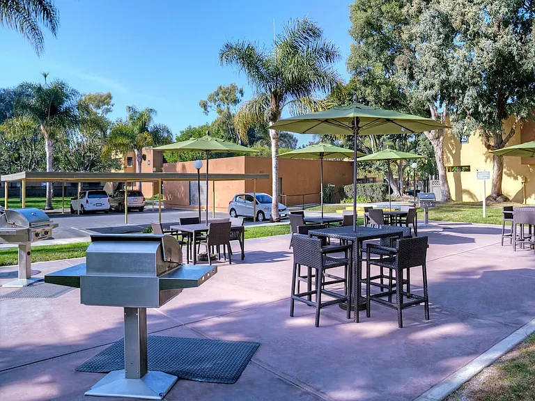 Grilling area