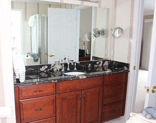 master bath granite. 