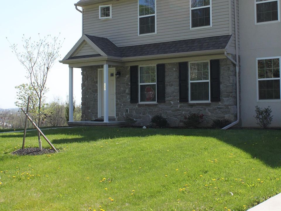 Front of townhouse