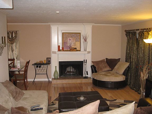 Living Area & fireplace