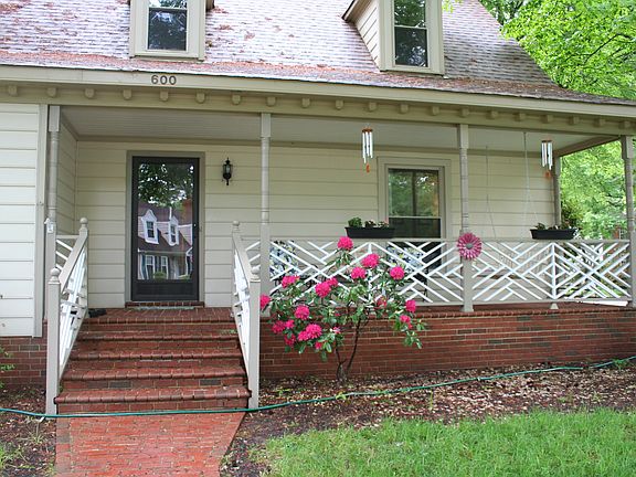 View of front porch