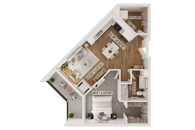 Floor plan Parker C