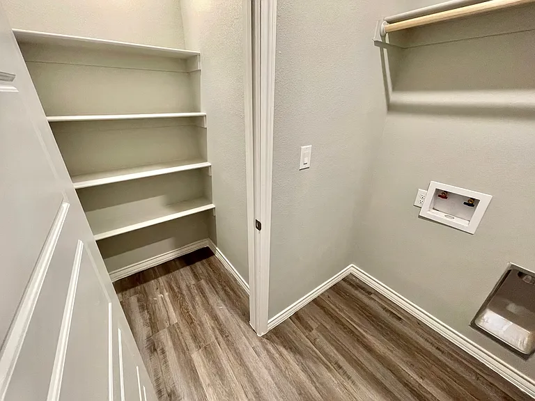 Laundry room pantry