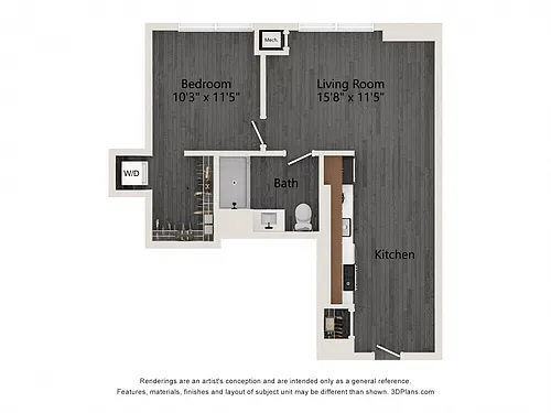 Floor plan A03-L