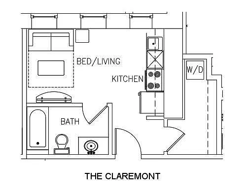Floor plan Claremont