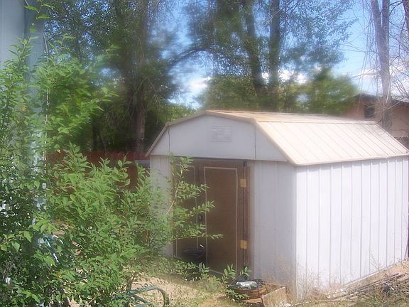 two sheds, both in good shape