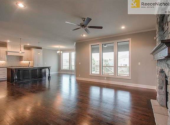 Beautiful open floor plan with so much natural light!
