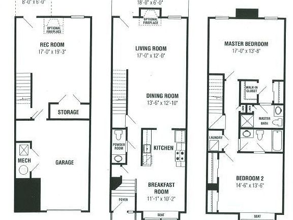 Floorplan (actually reversed)