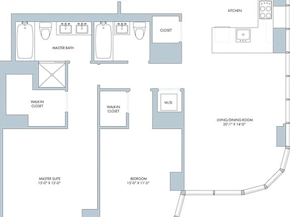2nd image of 555 W 59th St APT 6F