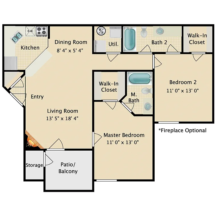 Floor plan Bimini Traditional