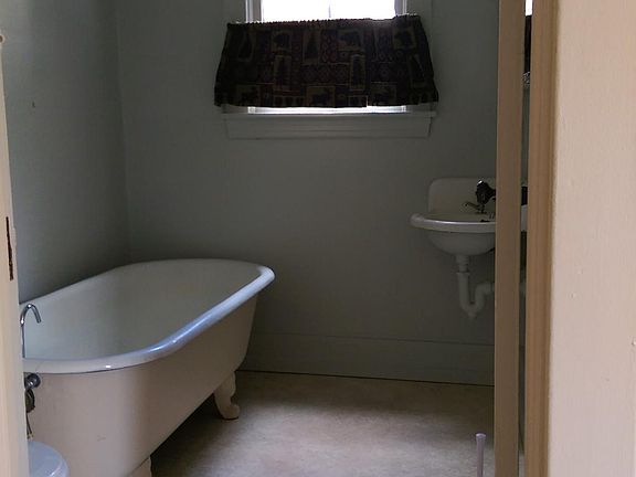 Bathroom with Claw Foot tub