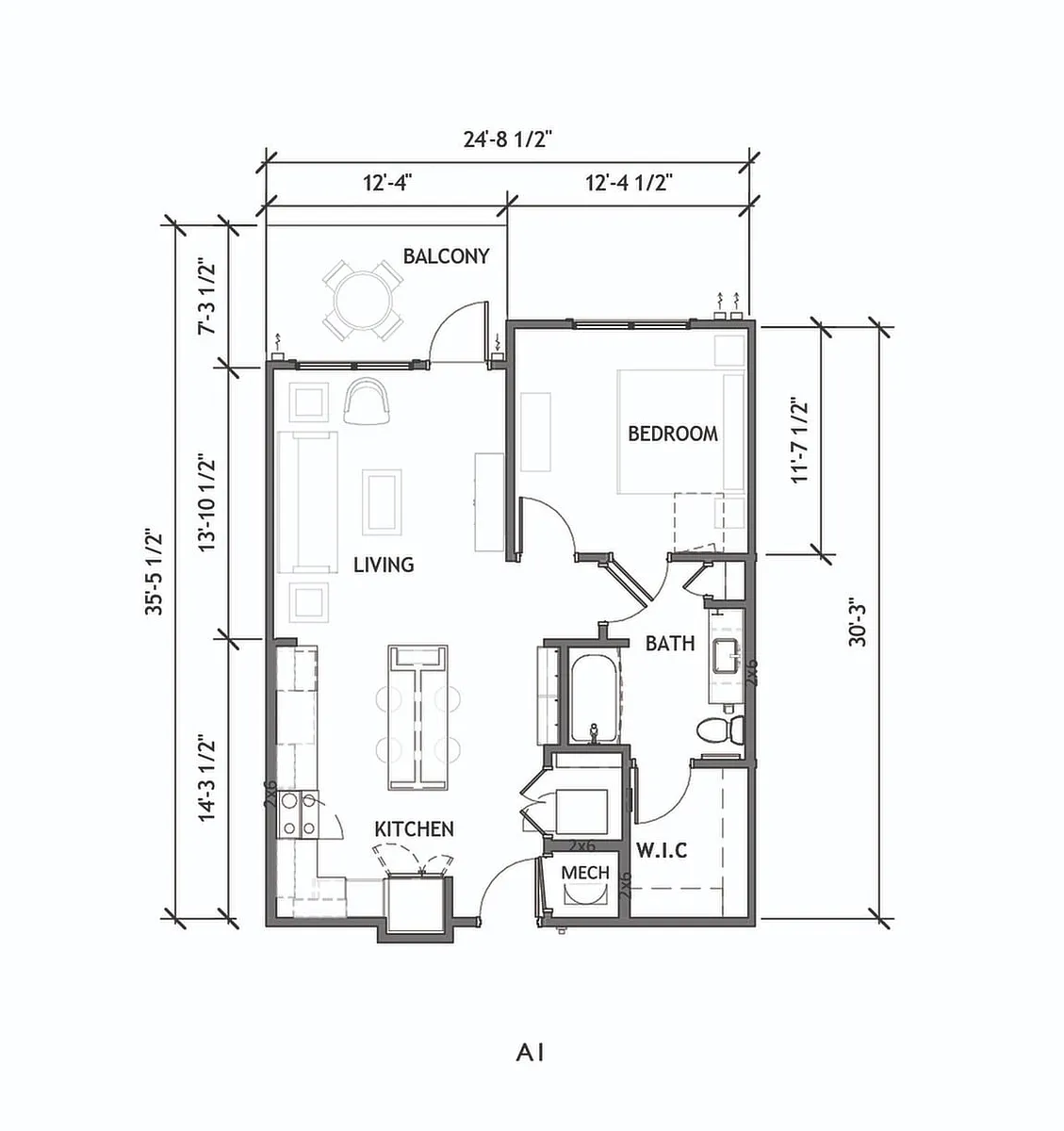 Floor plan A1