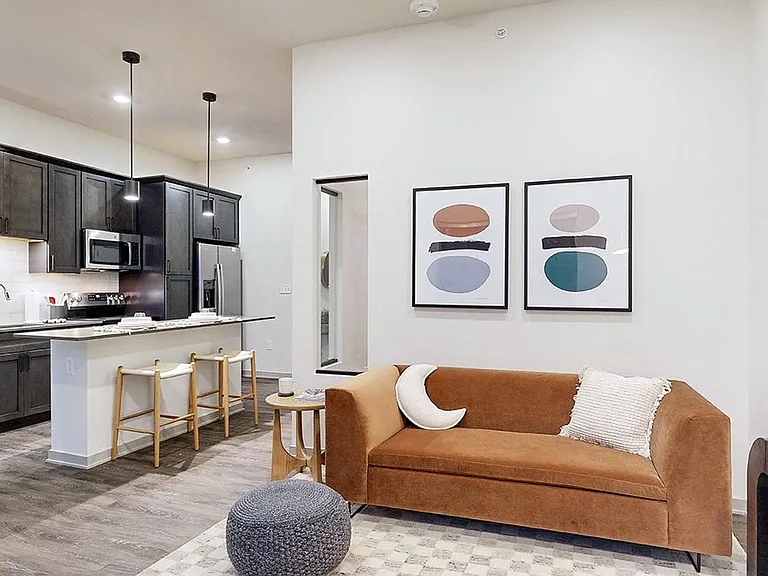 Our bright and open living areas are designed for comfort.