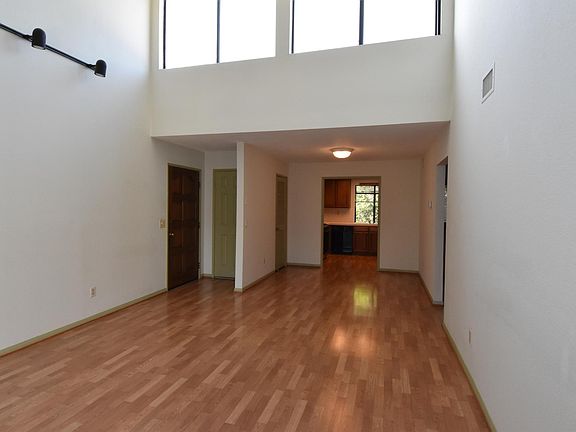 Living room view to kitchen