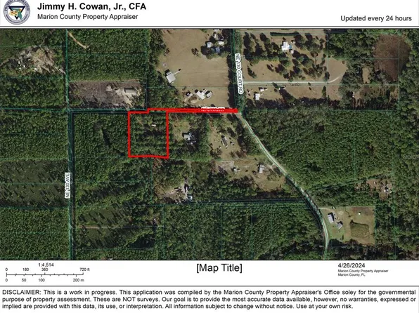 13250 NE 220th St, Fort Mc Coy, FL 32134