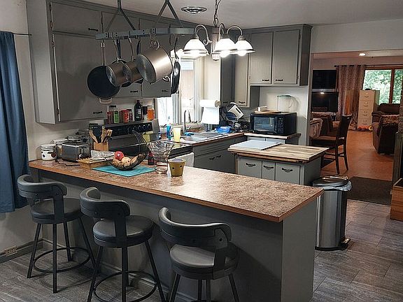 Kitchen view from front door