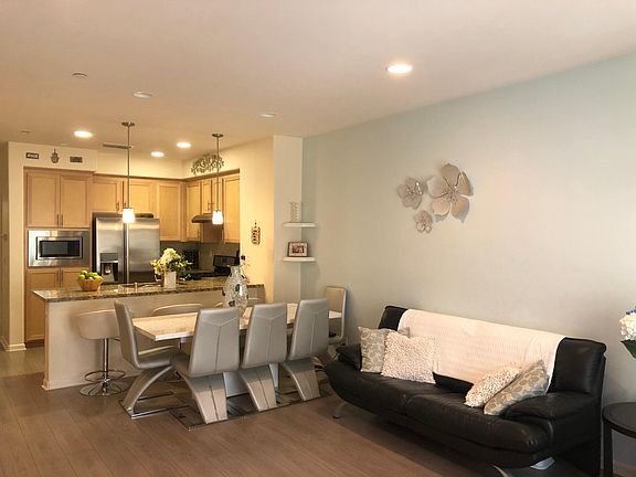 kitchen and dining area