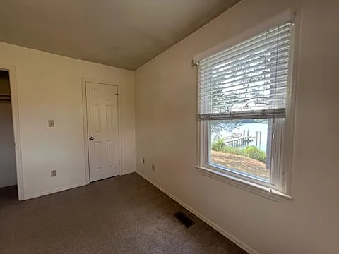 Primary bedroom. 
Note: Photos are of 3015 Luxembourg Unit A.
Same model/layout as 3021 Luxembourg.