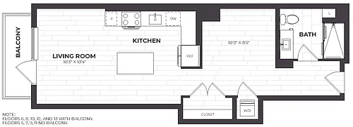 Floor plan Studio- 04B