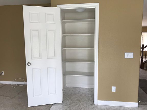 Kitchen pantry off dining area