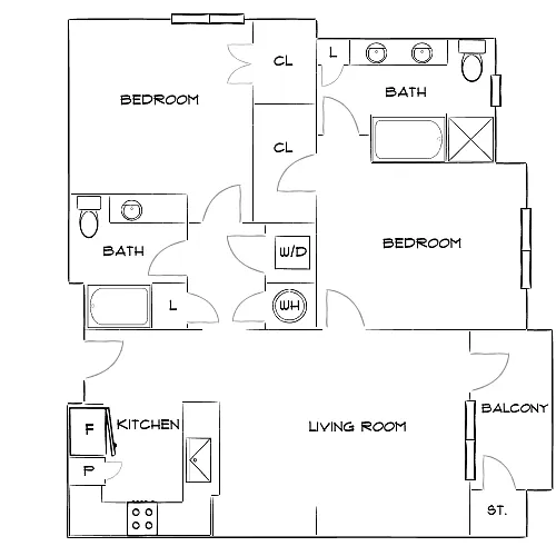Floor plan Design 2C