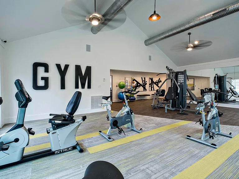 24 hour Gym Access Featuring WellBeats System