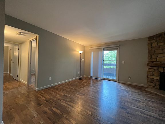 View of living room from kitchen