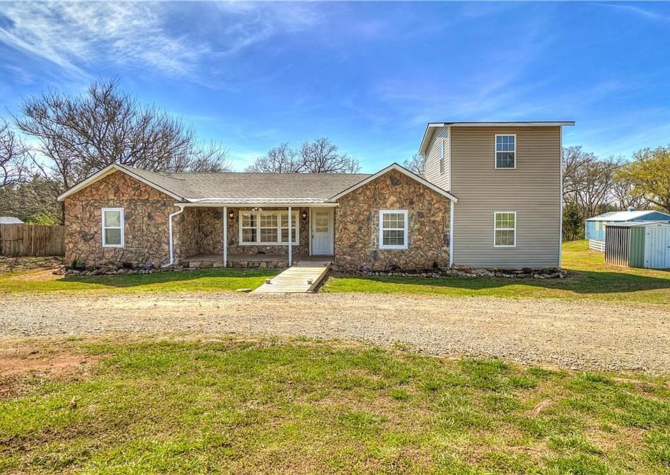 Front view of house from inside your circle driveway.