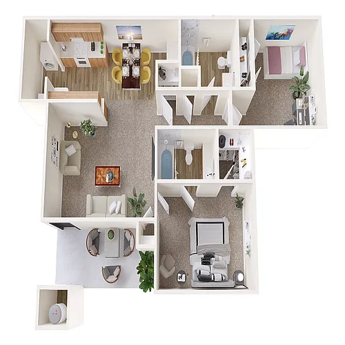 Floor plan B1