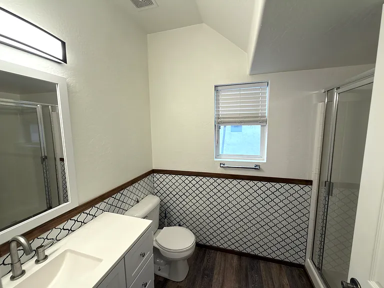 Downstairs full bath