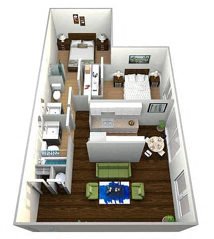 Floor plan B2