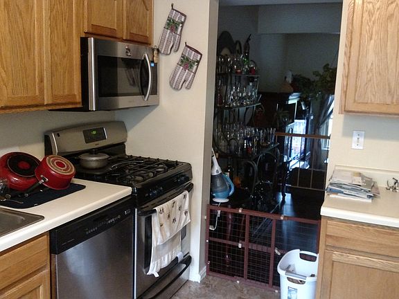 Kitchen looking towards dining room