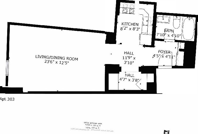 2nd image of 66 Pearl St #302H