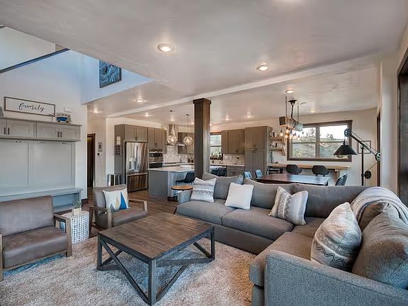 Spacious open living room