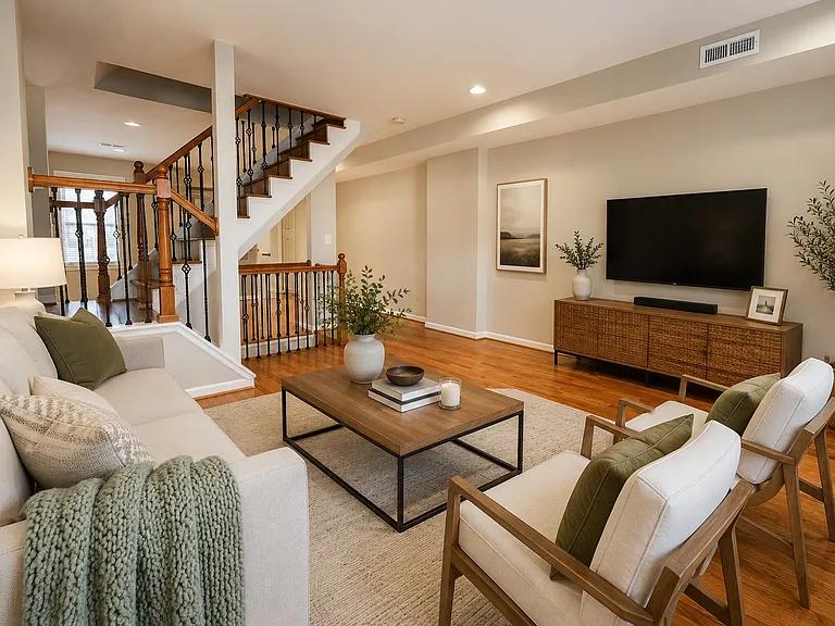 Living Room - Virtually Staged