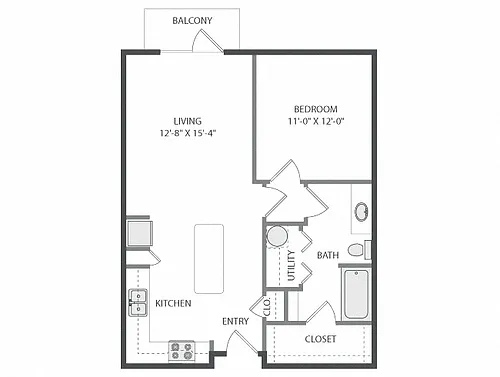 Floor plan Rosedale