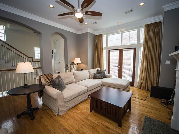 Living room with wonderful hardwood floors.
