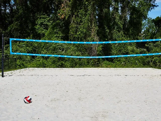 Experience Beach Vibes at Our Sand Volleyball Court at The Flatts Salisbury