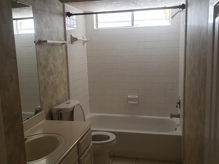 Floor 2 - Second bathroom with new commode, sink, bathtub shower amd toilet bidet