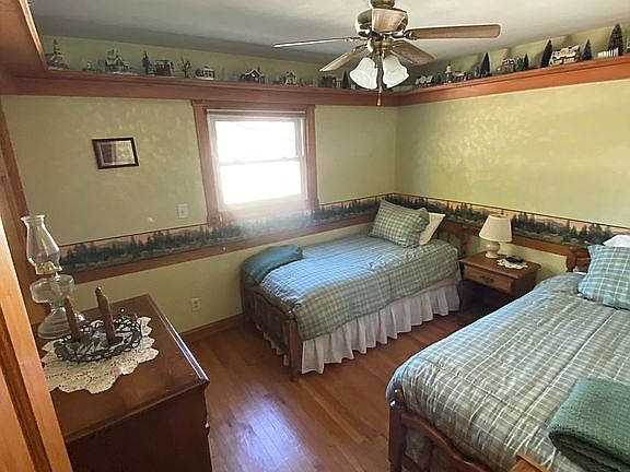 1 of 3 upstairs bedrooms.