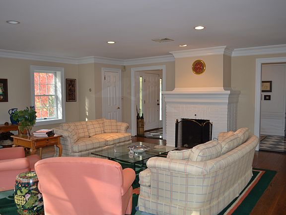 Formal Living Room Fireplace