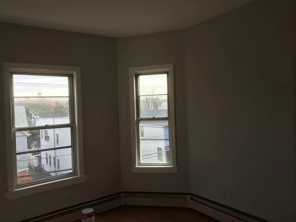 Right window in master bedroom