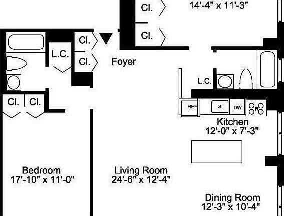 2nd image of 45 W 60th St APT 8D