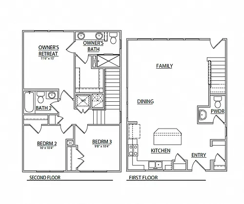 Floor plan Guadalupe