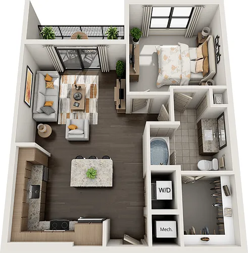 Floor plan A52