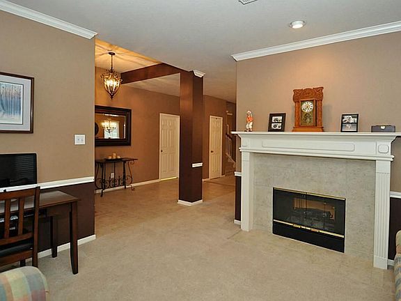 As you can see it has a double sided fireplace which comes in handy during our winters here.