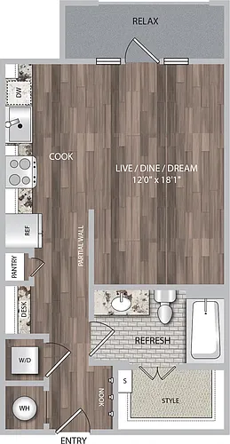 Floor plan E1