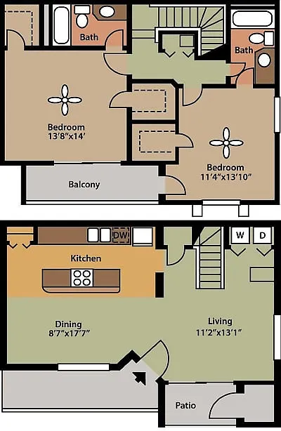 Floor plan Townhouse