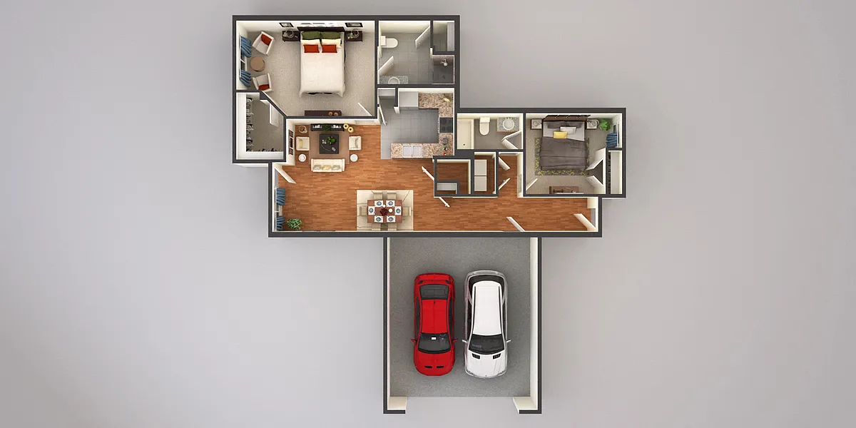 Floor plan B