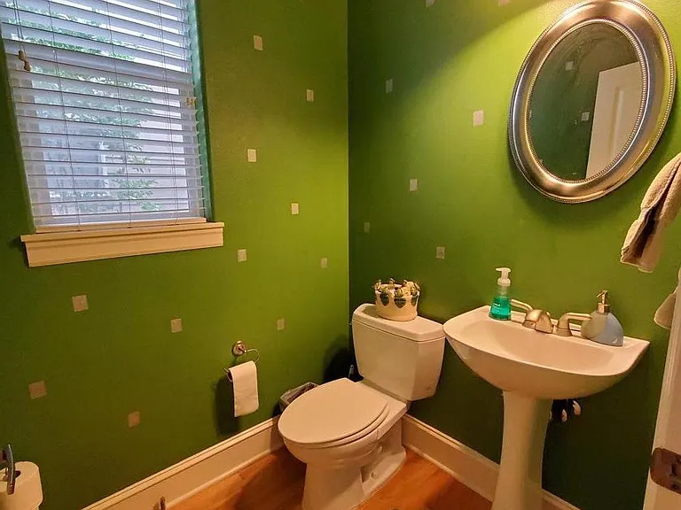 main level powder room